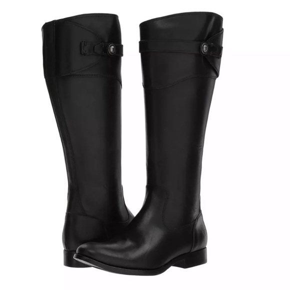 HP🎉Frye Tall Riding Boot Molly Button Knee Hi NEW - Picture 2 of 6